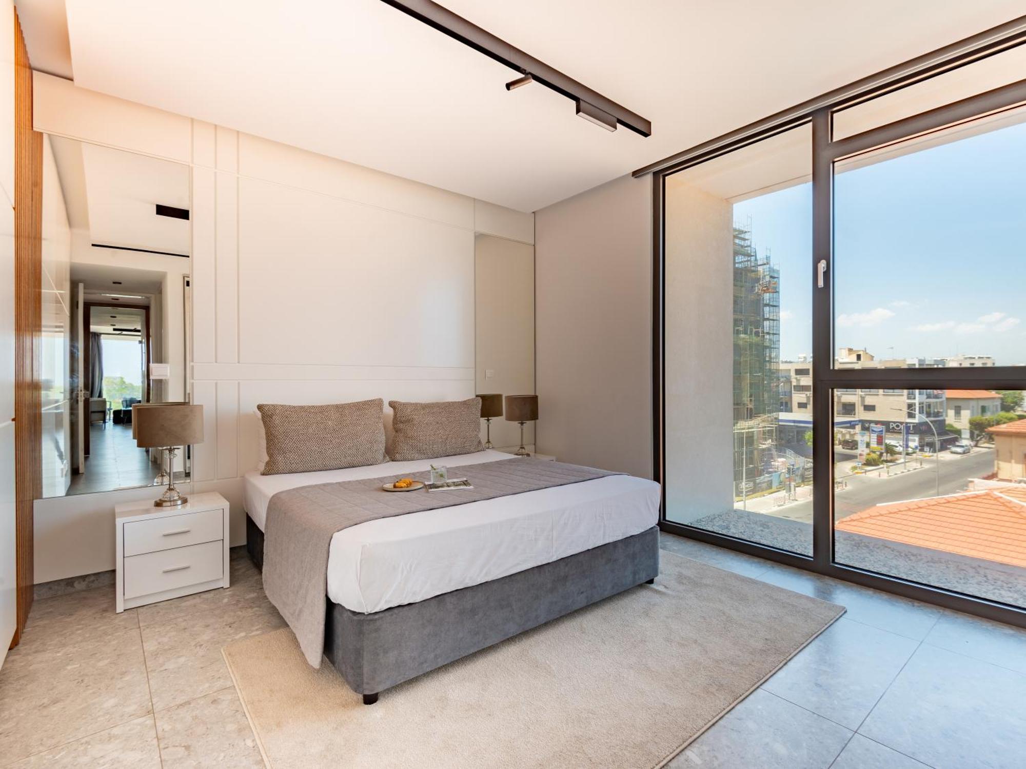 Sanders Gaia - Bright Two-Bedroom Apartment With Sea View Larnaca Exteriör bild